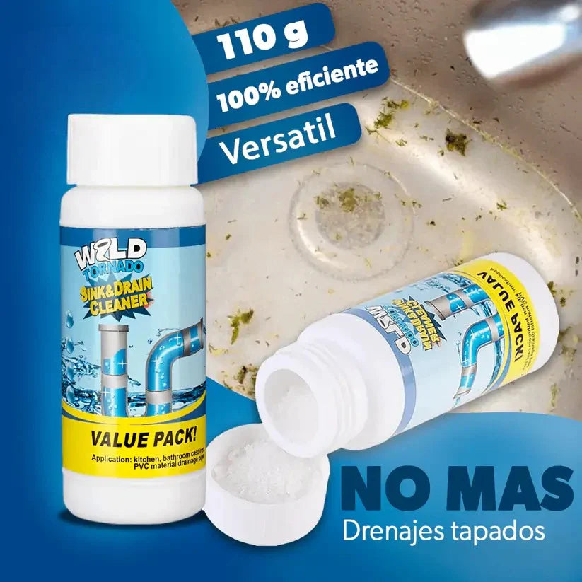 2 Packs De Polvo Destapa Caño + ¡PROMOCIÓN CYBER DAY CON ENVÍO GRATIS! 🚚