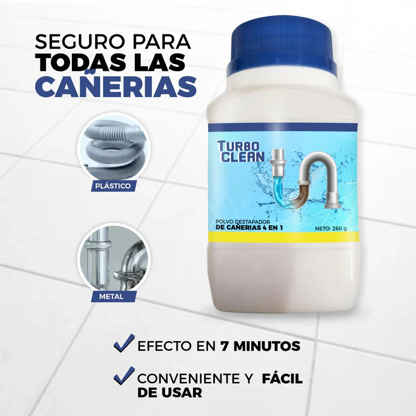 2 Packs De Polvo Destapa Caño + ¡PROMOCIÓN CYBER DAY CON ENVÍO GRATIS! 🚚